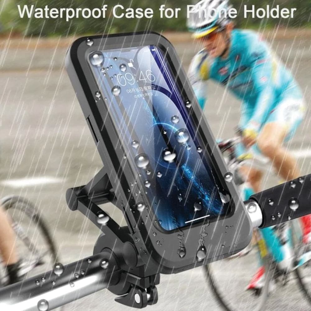 Bicycle Motorcycle Phone Holder Magnetism Waterproof Bike Phone Stand