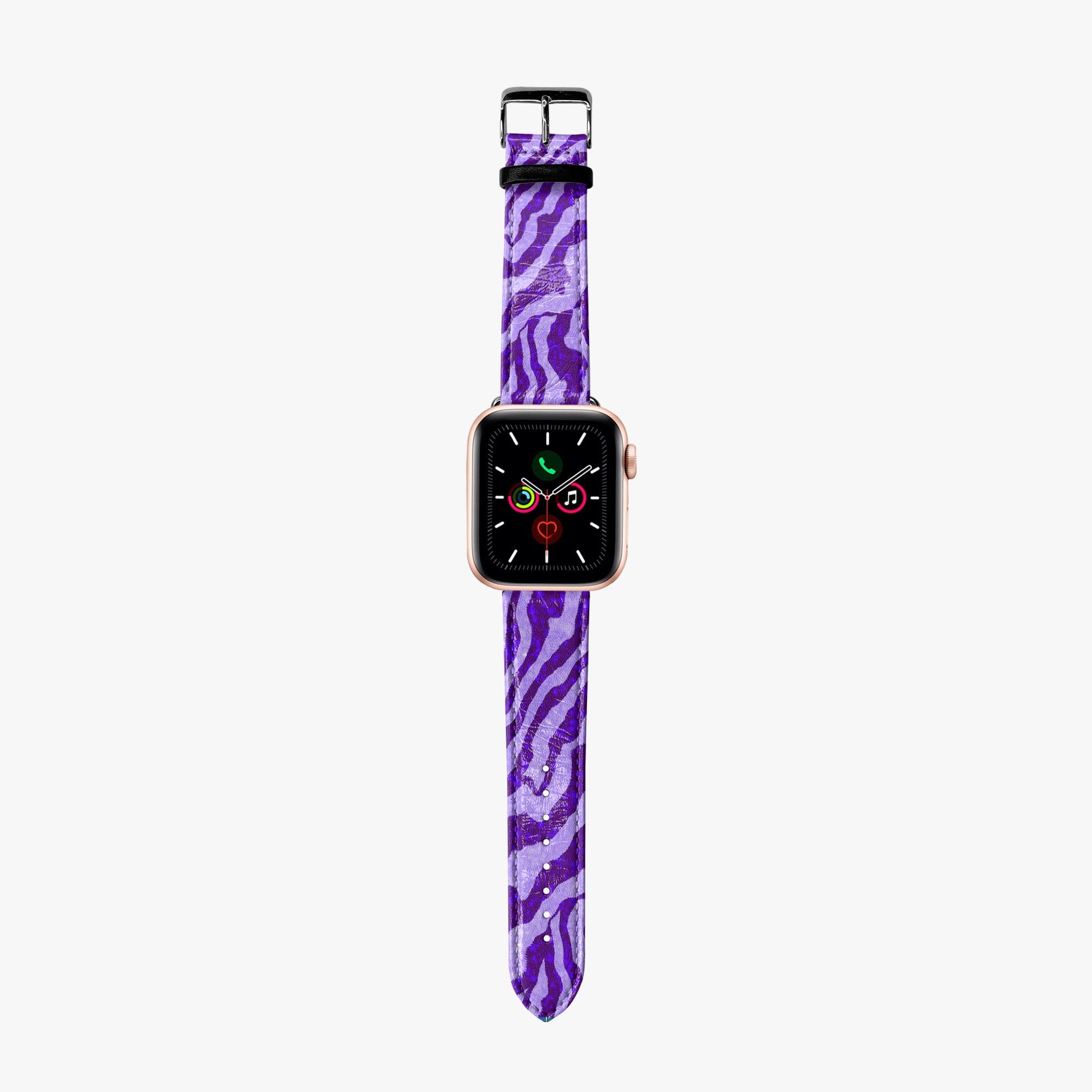 Apple Watch Premium Leather Strap Zebra Series Design 02