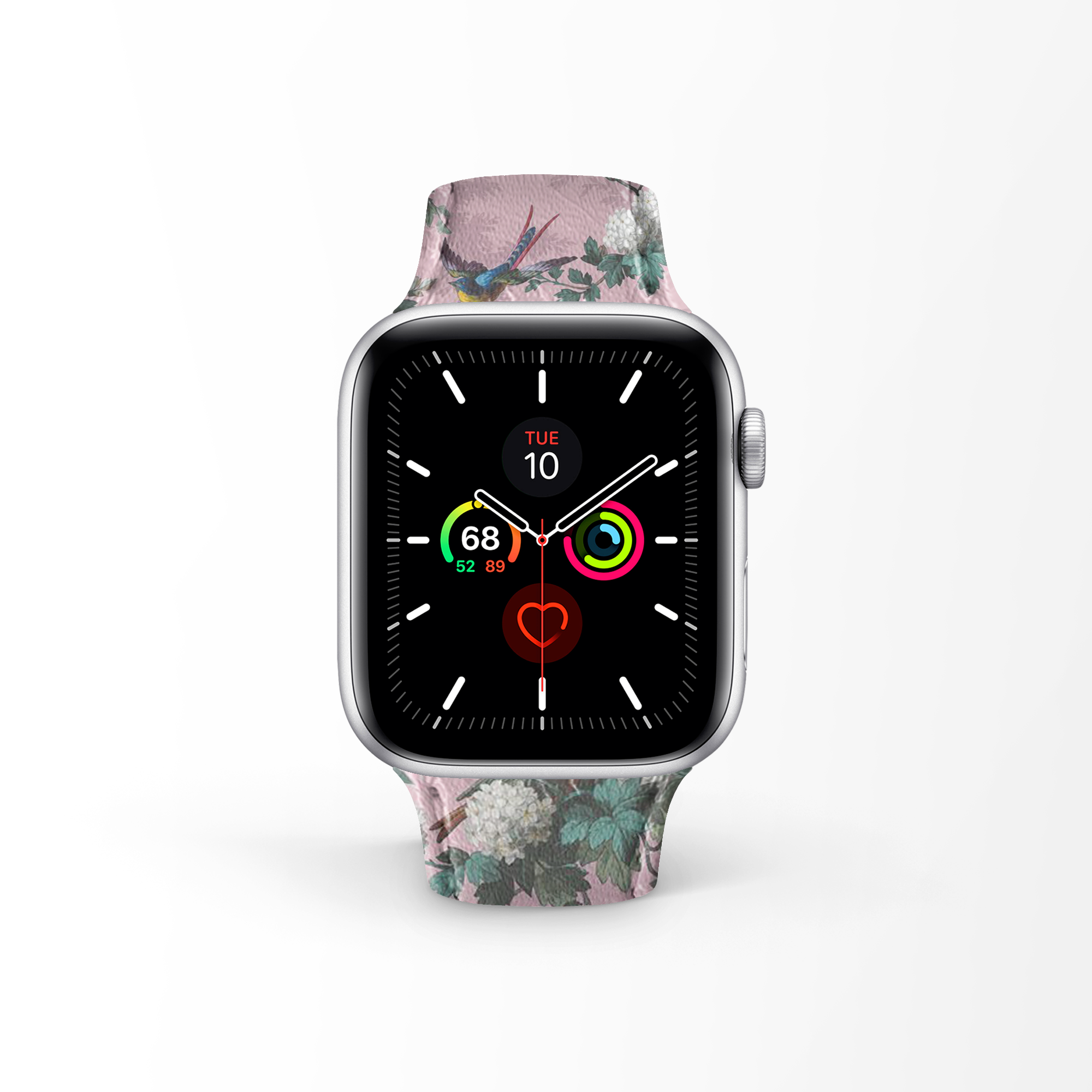 Apple Watch Premium Leather Strap Flower Series Design 02