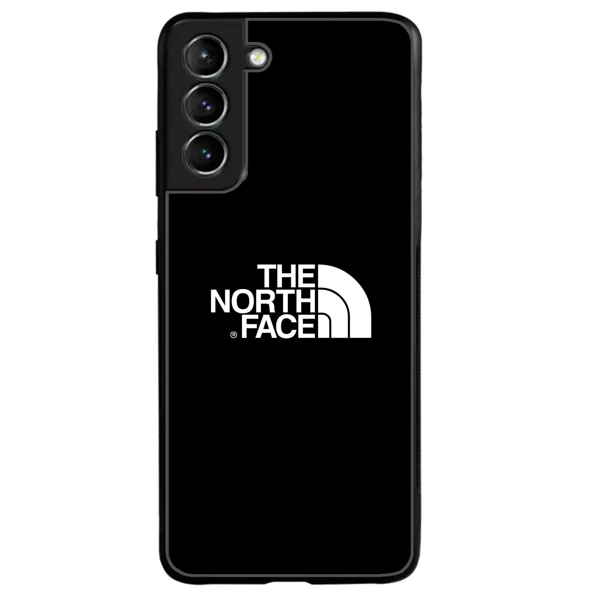 Samsung Galaxy S21 - The North Face Design 2- Premium Printed Glass soft Bumper shock Proof Case CS-11984