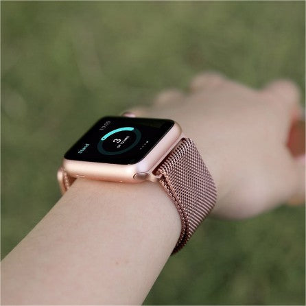 Milanese Loop Bracelet Stainless Steel Strap For Apple Watch 7/6/5/4/3 Series