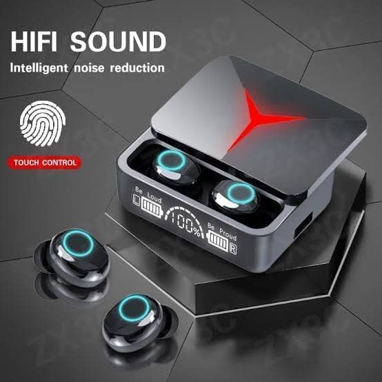 Original M90 TWS Wireless Earbuds Touch Control 5.3 Headset Waterproof 9DHifi Intelligent Noice reduction