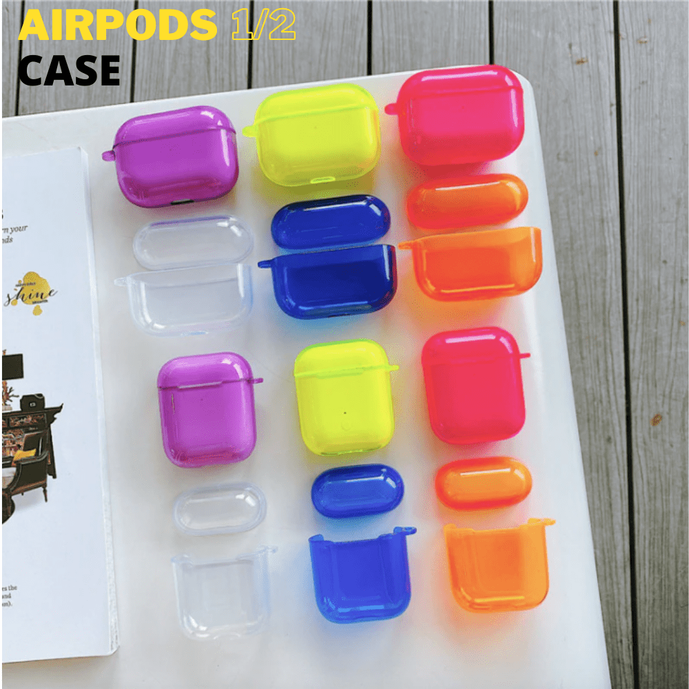 Airpods 1/2 Neon Fluorescent Premium Case