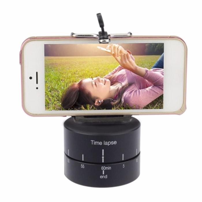 Time lapse 360 Degree Auto Rotate Camera Tripod for Mobile, Go Pro, DSLR