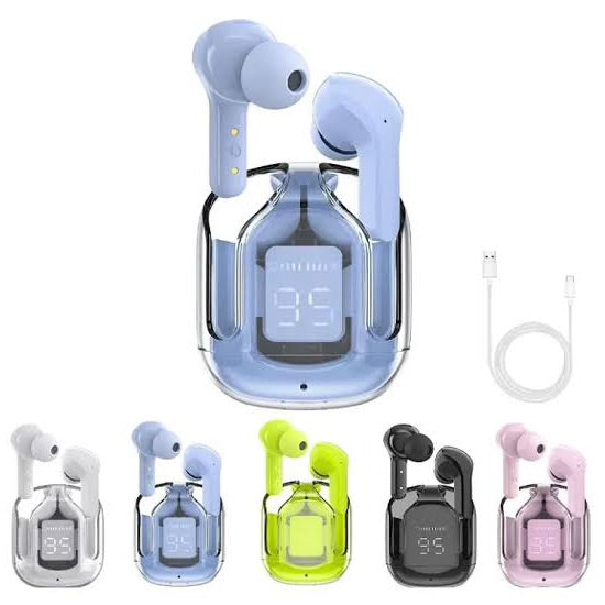 TWS Ultrapods Transparent Earbuds